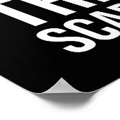 怖がることをするやる気を起こさせる- ポスター (角)