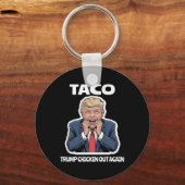 怖がるタコさんにいつも怯えるトランプ キーホルダー (正面)