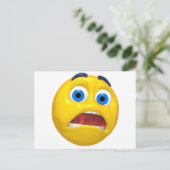 怖がる ポストカード (スタンド正面)