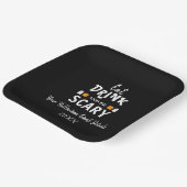 怖くてハロウィンを満喫しよう ペーパープレート (傾斜あり)