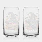 怖くて可愛いトリックやハロウィンの治療 ガラス缶 (裏面)