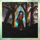 怖くて可愛いハロウィンガール ウィンドウサイン (シート3)