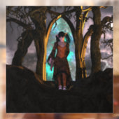 怖くて可愛いハロウィンガール ウィンドウサイン (シート2)