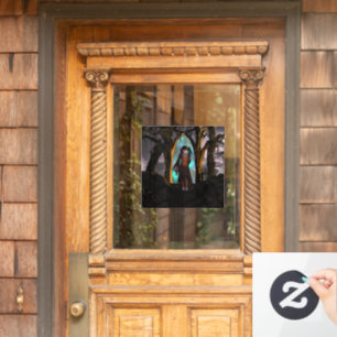 怖くて可愛いハロウィンガール ウィンドウサイン