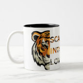 怖くて恋に落ちる ツートーンマグカップ (左)