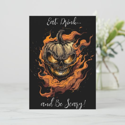 怖くて美味しい ハロウィンを満喫! 招待状 (スタンド正面)