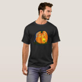 怖くて震えるパンプキン Tシャツ (正面フル)