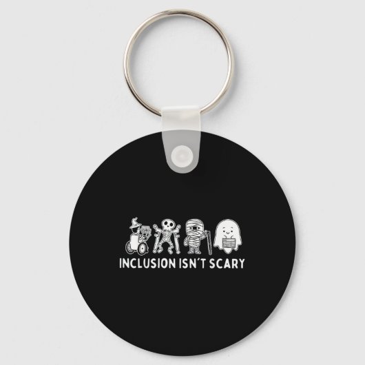 怖くない先生スケルトン幽霊かわいい キーホルダー (正面)