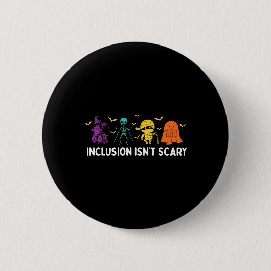 怖くない可愛いブーブラブル幽霊ハロウィーン 缶バッジ (正面)