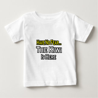 怖くない…キウイがいる ベビーTシャツ