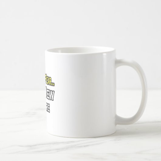 怖くない…ユダヤ人はここにいる コーヒーマグカップ (右)