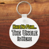 怖くない…叔父が来ている キーホルダー (正面)