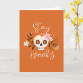 怖さをキープ カード (黄色い花)