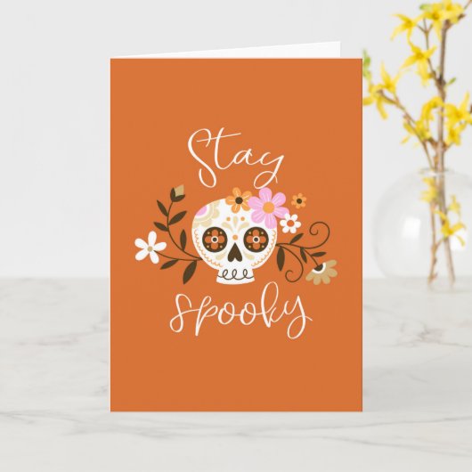 怖さをキープ カード (黄色い花)