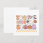 怖すぎずハロウィン 招待状 (正面/裏面)