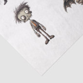 怖ろしいかわいいホラーキャラクターforアートと工芸品 薄葉紙 (詳細)