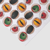 怖不気味いゾンビゴシック眼ハロウィンブラック 薄葉紙 (詳細)