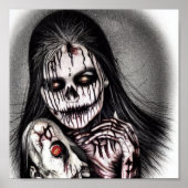 怖不気味い女 ポスター (正面)