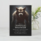 怖不気味人狼ハロウィーン挨拶 シーズンカード (スタンド正面)