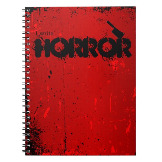 怖書い。 ノートブック (正面)