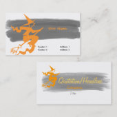 怖飛んでいるい魔女no2 名刺 (正面/裏面)