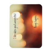 思いがけない事が起きると好きだ マグネット (縦)