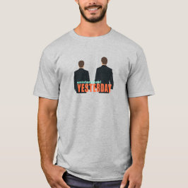 思いがけない昨日Tシャツ Tシャツ