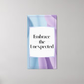 思いがけない気持ちを抱く3 キャンバスプリント (正面)