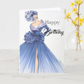 思いがけなく劇的なバースデー・カード! カード (黄色い花)