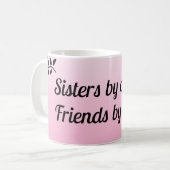 思いがけなく姉妹 コーヒーマグカップ (正面左)