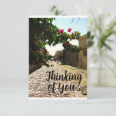 思いやりある考える写真の「Your」カード カード (スタンド正面)