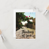 思いやりある考える写真の「Your」カード カード (正面/裏面インサイチュ)