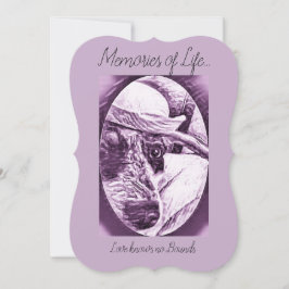 思いやりがあるカード-ペットの損失をありがとう サンキューカード