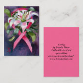 思いやりがあるaceoの芸術カード 名刺 (正面/裏面)