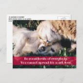 思いやりのあるはがき ポストカード (正面/裏面)