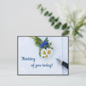 思いやりのあるリマインダはがき ポストカード (スタンド正面)