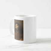 思いやりのある目イエス コーヒーマグカップ (正面左)