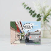 思いやりのない喫煙者? ポストカード (スタンド正面)