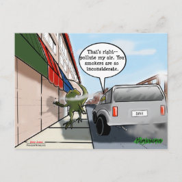 思いやりのない喫煙者？ ポストカード