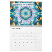 思いやりのカレンダーのハートからのマンダラ カレンダー (3月 2026)