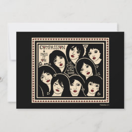 思いやりのパスOn_7"x5"フラットカード 案内状