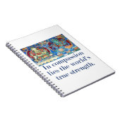 思いやりの世界の真の強さ – Com ノートブック (右側)