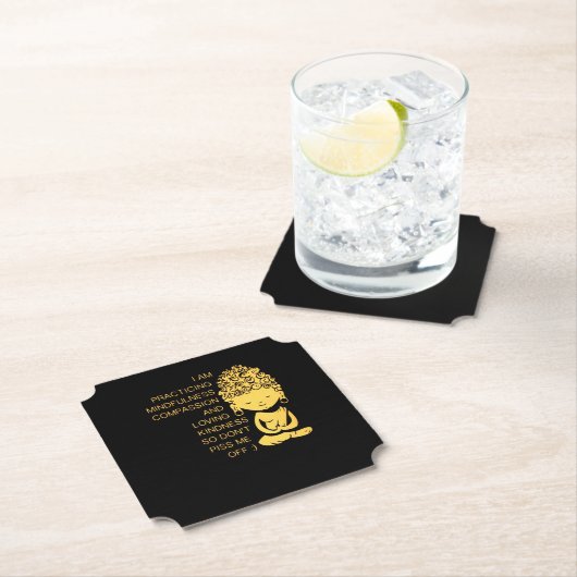 思いやりの心を込めて愛する優しい贈り物 ペーパーコースター (インサイチュ)