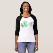 . .思いやりの野球を愛する Tシャツ (正面フル)