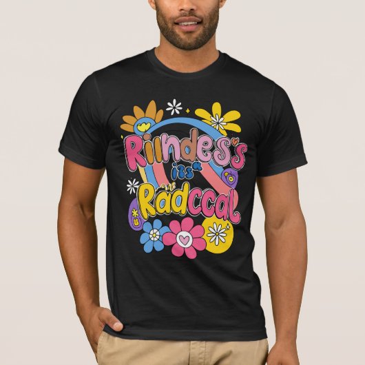思いやりはラディカル 2 Tシャツ (正面)