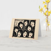 思いやりを伝えよう_グリーティングカード カード (黄色い花)