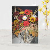 思いやりカード カード (黄色い花)