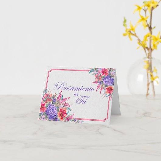 思いやりローズブーケ カード (黄色い花)