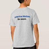 思いやりTシャツであれ Tシャツ (裏面)