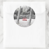 思い上がったアートショット ラウンドシール (バッグ)